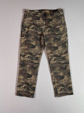 KUT Gwen Relaxed Camo Pant